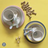Coffret en mélamine le petit prince rose 5 pièces - Visuel 2